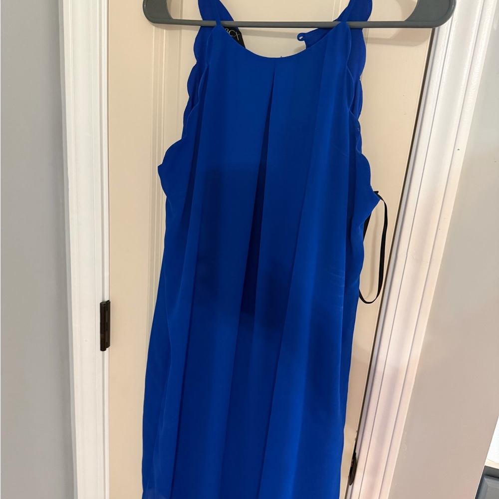 BCX Royal Blue Sleeveless Dress